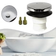 thumbnail image 6 of Tub Stopper Bathtub Drain Plug Washbasin Drain Plug Secure Seal PP Construction for Home Bathrooms, 6 of 9