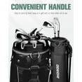 thumbnail image 5 of Lightweight Golf Stand Bag Holds 7 Clubs, with Two Way Dividers, Cooler Pocket & Multiple Storage Pockets for Men & Women, 5 of 7