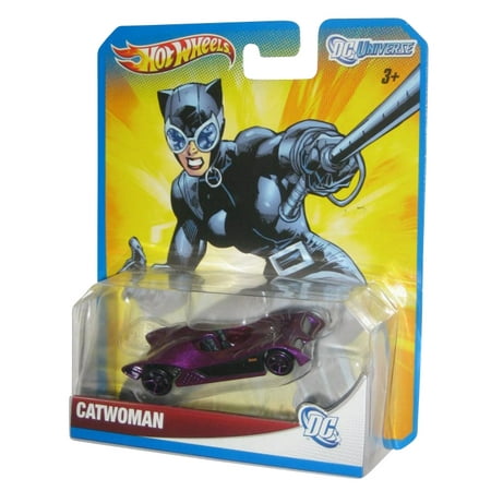 DC Comics Universe Batman Catwoman Hot Wheels Diecast Replica Toy