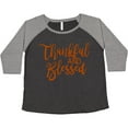 thumbnail image 3 of Inktastic Thankful and Blessed Women's Plus Size T-Shirt, 3 of 5