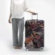 thumbnail image 5 of Luggage Cover Washable Suitcase Protector Anti-scratch Suitcase Cover Fits 18-32 Inch Luggage (autumn Leaves, S), 5 of 5