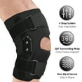 thumbnail image 3 of Imountek Sport Knee Brace Unisex Knee Brace Sleeve Adjustable Open, XXL, 3 of 7