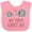 Pink and White, variant on Inktastic My Papa Loves Me Grandchild Boys or Girls Baby Bib