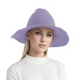 thumbnail image 1 of GDREDA Summer Hat Foldable Knit Pointed Witch Hat For Choice Witch Accessory，Purple, 1 of 5