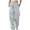 Gray, variant on Fanxing Teen Girls Wide Leg Sweatpants for Juniors Cinch Bottom Sweatpants Fall Cute Love Heart Drawstring Work Pants Cargo Pants with Pockets
