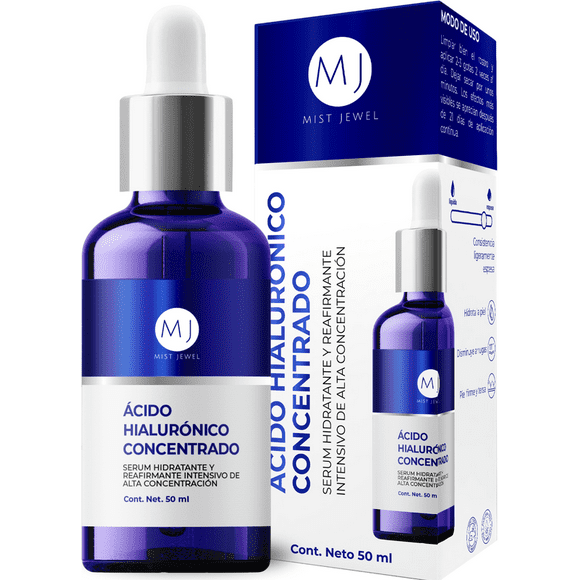 Serum Facial de Ácido Hialurónico Concentrado MIST JEWEL 50 ML