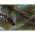 thumbnail image 4 of Ambesonne Nature Quilted Bedspread Set 3 Pcs, Snowy Norway Mountains, Queen Size, Multicolor, 4 of 5