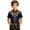 Navy, variant on Toddler Boys Shirts Western Print Cowboy Style Short Sleeve Shirt with Button Down Design Tee Tops Size 3-4T