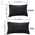 thumbnail image 2 of Gustave Pillowcases Set of 2 with Envelope Closure, Ultra Soft Pure Cotton Bed Pillow Covers "Queen, White", 2 of 8
