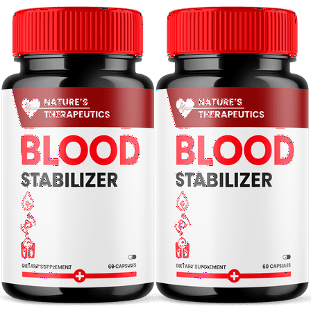Nature's Therapeutics Blood Stabilizer Support Pills Advanced Formula Vitamin Supplement 120 Capsules