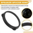 thumbnail image 3 of Anillo de Soporte de Montaje de Subwoofer para Ford de 6.5 pulgadas ABS 2pcs, 3 of 7