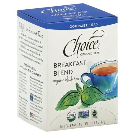 Choice Organic Teas thés bio Haute gastronomie, petit déjeuner Blend, 16 Bg