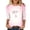 A1 Rose Gold, variant on BODOAO Breast Cancer Awareness Graphic Tee for Women, Floral Ribbon Sparkle Print, 3/4 Sleeve Crew Neck Shirt for October Support Events, Fundraisers and Everyday Wear Colorful L