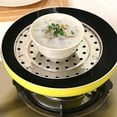 thumbnail image 4 of Cheers Stainless Steel Steamer Rack Insert Stock Pot Steaming Tray Stand Cookware, 4 of 7
