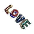 thumbnail image 1 of unbranded Parche Love Con De Letras Y Lentejuelas Ideal Para Ropa Sombreros Y Proyectos Creativos, 1 of 8
