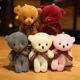 thumbnail image 5 of Teddy Bears Stuffed Plush Toy Mini Bear Doll Toy Keychain Bag Pendant Wedding Decoration kids Birthday Party Gifts, 5 of 5