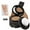 B, variant on Qliuoazw Extra Large Colored Fiber Ribbon For Replenishing Powder Hair Line Powder And Touchup 4g