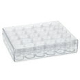 thumbnail image 4 of Clear Plastic Beads Storage Containers with Lids, 30 Jars, for Diamond Art Painting Craft, 4 of 7