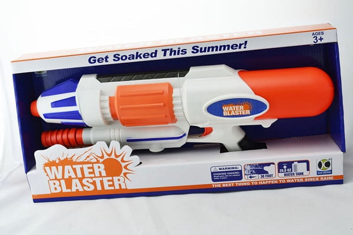Sun & Fun 15" Pressure Water Gun - White