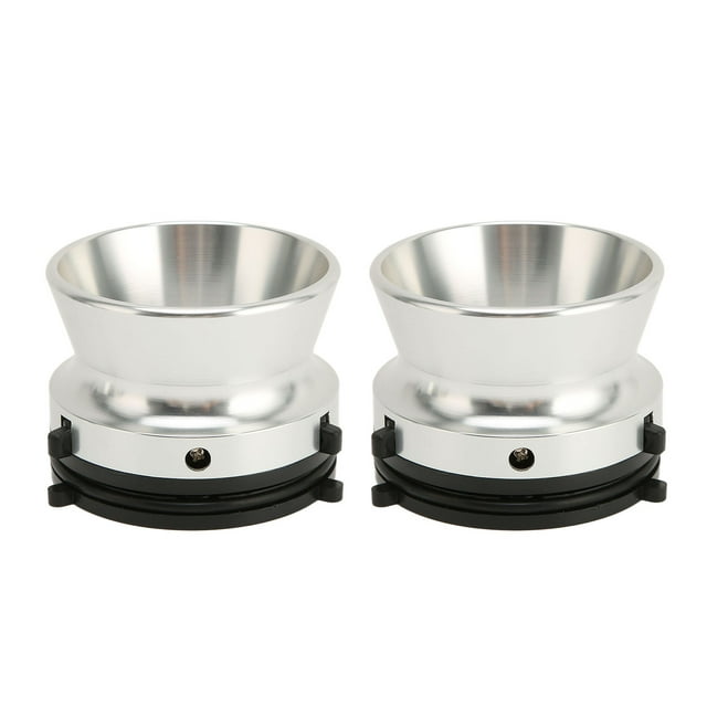 Adaptadores de buje NAB de aluminio pulido, abridor de 10 pulgadas, dispositivo de carga Universal para Studer ReVox, Akai, Teac, 1 par