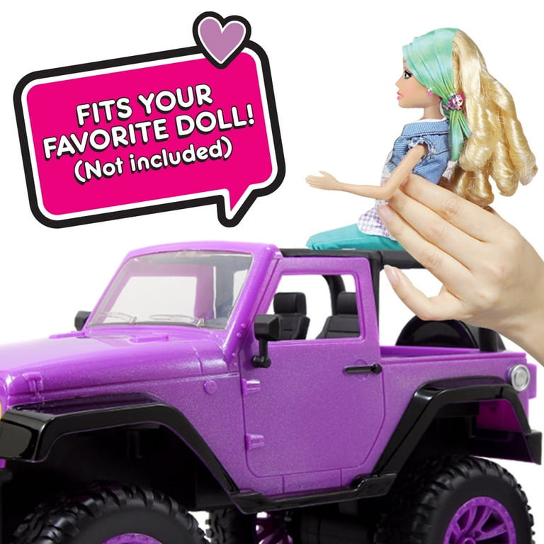 Rc barbie jeep sales