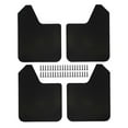 thumbnail image 1 of 4x guardabarros accesorios de coche, piezas universales, exteriores, guardabarros delantero y trasero negro para camioneta SUV Yotijar  Guardabarros universales, 1 of 10