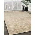 thumbnail image 3 of Ahgly Company Machine Washable Indoor Rectangle Contemporary Deep Peach Orange Area Rugs, 3' x 5', 3 of 7
