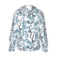 thumbnail image 3 of Kdxio Hand Drawn Snake Print Women Men Sun Protection UPF 50+ Jackets Zip Up Long Sleeve Hoodie Hiking Lightweight with Pockets, 3 of 8