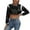 Black, variant on Durtebeua Leather Jackets For Women Quilted Jackets Full Zip Up Winter Coats Casual Bomber Jacket with Pockets
