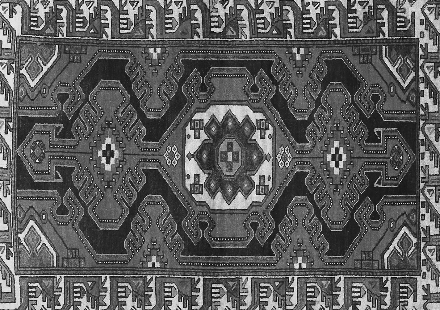 Ahgly Company Indoor Rectangle Persian Gray Traditional Area Rugs, 3' x 5'