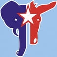 thumbnail image 3 of CafePress - Republican Democrat Light T Shirt - Light T-Shirt - CP, 3 of 4