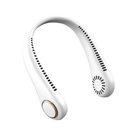 

3 Speeds Neck Fan Working Portable Hanging Outdoor Travel Personal Bladeless