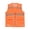 Orange, variant on Hi Vis Mesh Safety Vest with Pockets Class 2 Reflective High Visibility Work Shirt for Team Activity