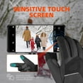 thumbnail image 2 of SNOW DEER Winter Heated Gloves for Work - Durability Gloves with Grip, Impact-Resistant Rubber Back Insulated Work Gloves, 2 of 7
