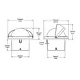 thumbnail image 2 of RITCHIE COMPASSES SS-1002 Compass, Flush Mount, 3.75" Dial, Black, 2 of 2