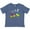 Indigo, variant on Second Birthday Party Train Boys or Girls Baby T-Shirt