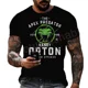 thumbnail image 2 of Camiseta con estampado 3D para hombre y niño, camisa deportiva de cuello redondo, con estampado de luchadores famosos, de la calle, 2023, 2 of 4