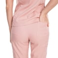 thumbnail image 6 of felwors Women's Scrub Cargo Jogger Pants Medical Workwear Bottoms with 5 Pockets, Lightweight Ultra Soft 2-Way Stretch Fabric (Pink, XXL), 6 of 8