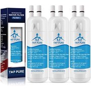 3 pack Top Pure Refrigerator Water Filter, Filter 1
