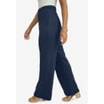 thumbnail image 2 of Jessica London Women's Plus Size Soft Ease Wide Leg Pant, 2 of 6