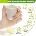thumbnail image 4 of Tazas de Baño Compostables, Biodegradables, Ecológicas, para Enjuague Bucal, Vasos de Chupito Desechables, 4 of 4