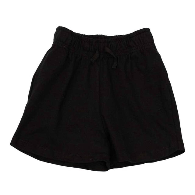 Short George para Niño Diseño Liso con Bolsas Laterales Negro Talla 14