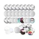 thumbnail image 1 of 100 Sets Blank Button Making Supplies Compatible With Button Maker Machine Round Badge Pin Button Parts, 58mm/2-au, 1 of 5