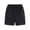Black, variant on LYMAYTER Youth Boys' Sweat Shorts for Toddler Kids,Toddler Athletic Casual Jogger Solid Color Cotton Shorts with Pockets 2-7T