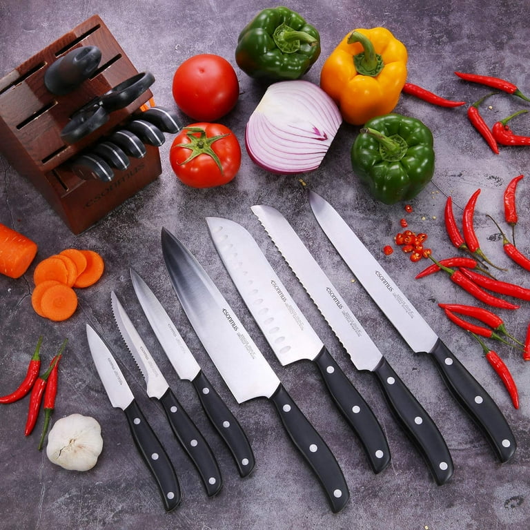 Kitchen Essentials EatNeat 12-Piece Knife set. Great 4 Cookouts