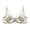 Green, variant on Women's Full Coverage Ultra-Thin Breathable Rabbit Ear Cup Bra, Lace Trim Plunge Bra for Large Bust Minimizing, Side Support Anti-Sagging & Underarm Fat Control