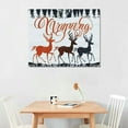 thumbnail image 2 of TIAOTIAOHOU The Stupell Home Holiday Merry Christmas Elegant Reindeer Black White and Red Typography Stretched Canvas Wall Art, Multi-Color, 2 of 4