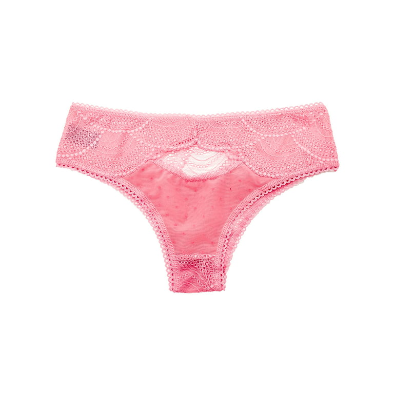 B2BODY Women's Panties Sexy Lace Front Keyhole Small to Plus Sizes