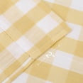 thumbnail image 4 of GymChoice Cafe Curtains,Buffalo Plaid Gingham Check Short Tier Curtains for Kitchen Bathroom Window Curtain for Bathroom or Kitchen Curtains, 4 of 8