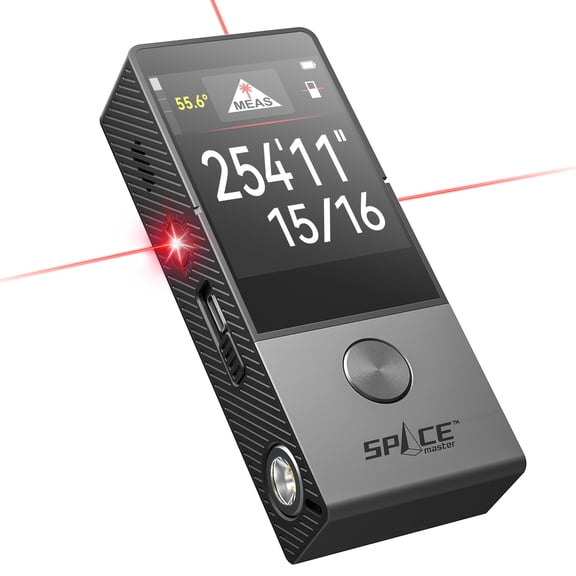 Typpkmm Mileseey D9 Pro Laser Distance Measure,WorldS 1st Laser Measure with Visual Aligning, 100M Bluetooth Laser Measure Tape